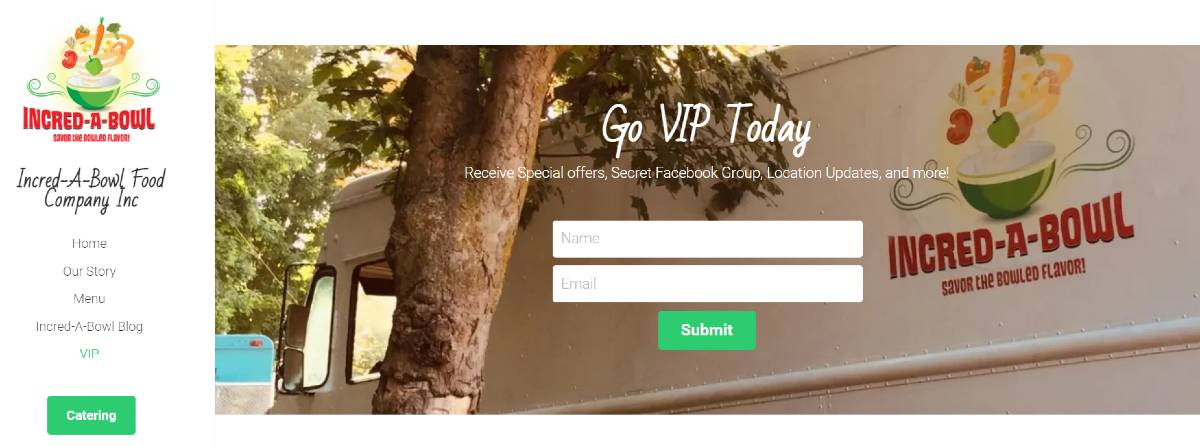 food truck website food truck website